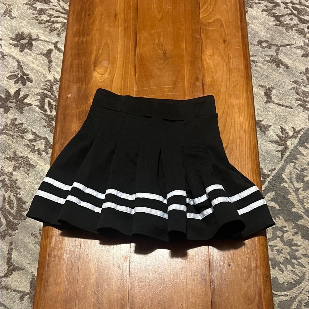 Spirit Black and White Mini Skirt